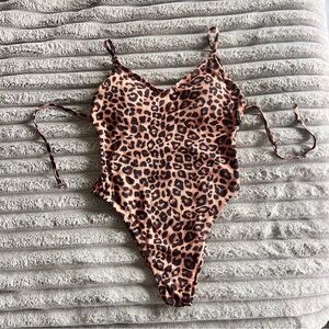 Wild Fable Leopard One Piece Swimsuit
